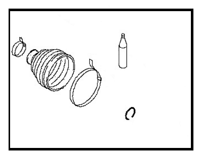 Nissan Juke CV Boot - C9B4A-JA00A