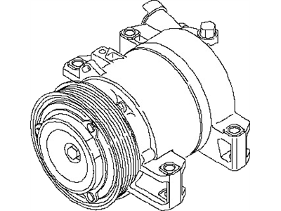 Nissan Rogue A/C Compressor - 92600-4BB2A