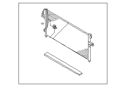 Nissan Xterra A/C Condenser - 92110-7B400