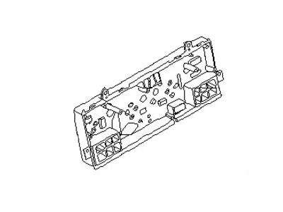 Nissan 24811-30R00 Combination Meter Housing Lower