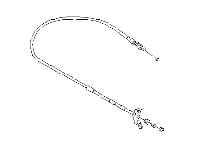 Nissan Pulsar NX Throttle Cable - 18201-85A00