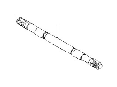 Nissan 300ZX Axle Shaft - 39704-04F00