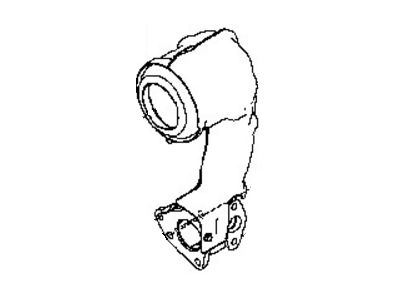 Nissan 208A2-1ZZ0A Three Way Catalytic Converter