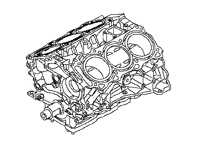 Nissan 10103-JP0A1 Engine Assy-Short