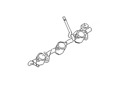 1989 Nissan Pathfinder Fuel Rail - 17522-88G00