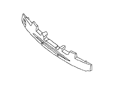 Nissan 62090-3VY0A Absorber-Energy,Front Bumper