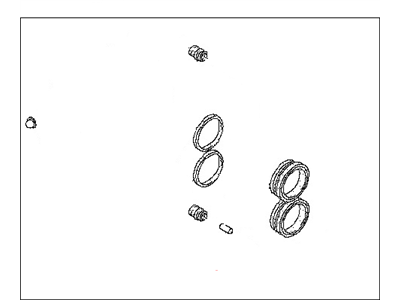 2011 Nissan Murano Brake Caliper Repair Kit - 41120-CA025