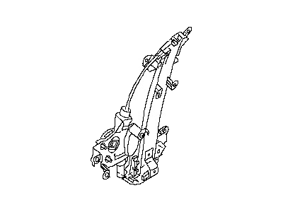 2008 Nissan Frontier Window Regulator - 82721-EB010