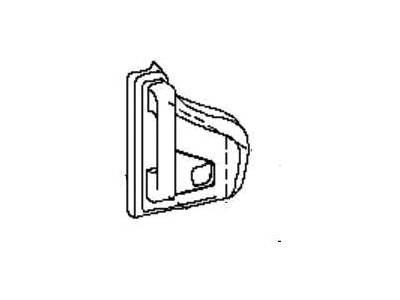 Nissan 82670-3LN0B Inside Handle Assembly, Right