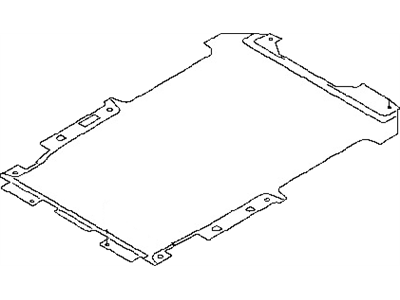 Nissan 749D5-3LM0D Mat-Rear Floor