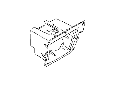 Nissan 26981-1EA0A Bracket-Rear Fog Lamp