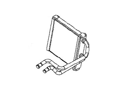 Nissan 27140-3TS2A Core Assy-Front Heater