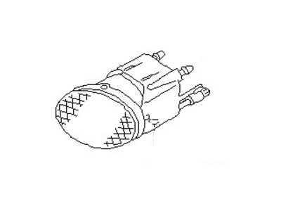 Nissan 26154-2Y900 Lamp Unit-Fog