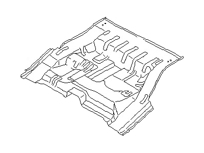 2004 Nissan Frontier Floor Pan - 74510-9Z332