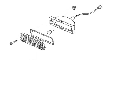 Nissan B6135-41G00 Lamp Assembly-Turn Signal Front LH