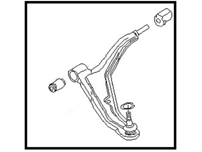 Nissan 54500-50A00 Arm Assembly Lower RH