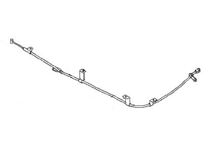 Nissan 36530-8J000 Cable Assy-Brake,Rear RH