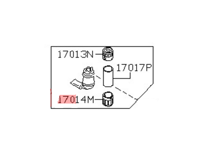 1991 Nissan Maxima Fuel Pump - 17042-96E00