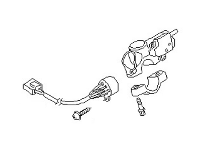 Nissan D8700-6J326 Lock Steering