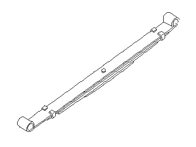 Nissan Hardbody Pickup (D21U) Leaf Spring - 55020-01G01