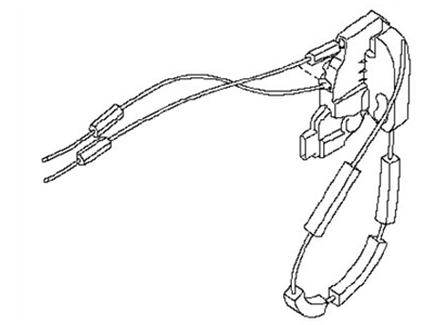 Nissan 80501-ZP01A Front Left (Driver-Side) Door Lock Actuator