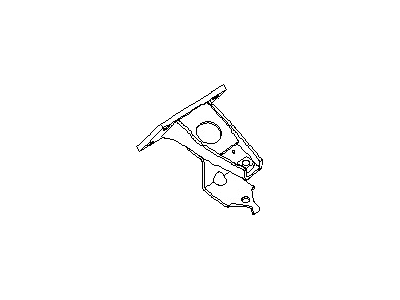 Nissan 11233-ZV00A Engine Mounting Bracket, Left