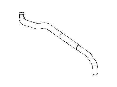 Nissan 92413-EV10A Hose-Heater, Outlet