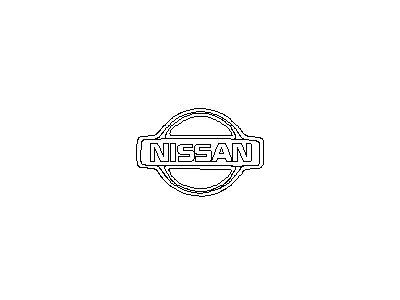 Nissan 90891-5W500 Rear Emblem