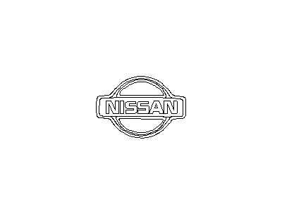 Nissan 90891-0W000 Rear Emblem