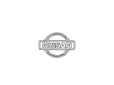 Nissan 84890-31U00 Trunk Lid Emblem
