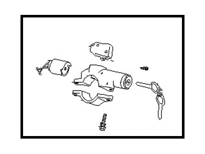 1992 Nissan Sentra Ignition Lock Cylinder - 48700-65Y26