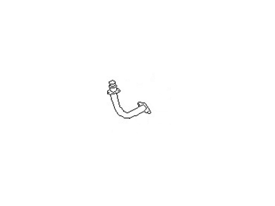 1987 Nissan Stanza Exhaust Pipe - 20010-29R60