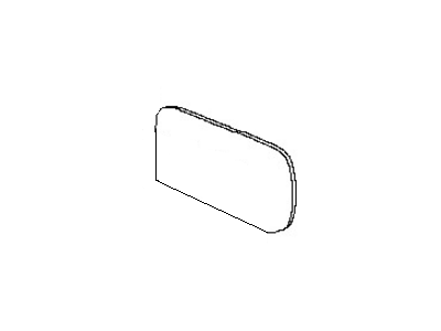 Nissan 96365-EA16A Door Mirror Glass Passenger Side