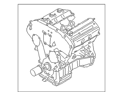 Nissan 10102-4RMAX Engine-Bare