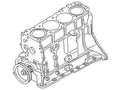 Nissan 10103-D8100 Engine Assembly Short