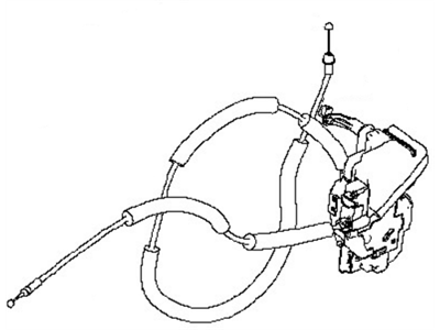 Nissan 80501-5AA0B Front Left (Driver-Side) Door Lock Actuator