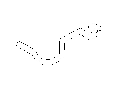 Nissan 92410-1PB0A Hose-Heater, Outlet