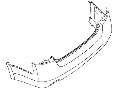 Nissan HEM22-EM40J Rear Bumper Cover