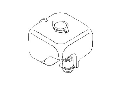 1985 Nissan 720 Pickup Washer Reservoir - 28910-01W00