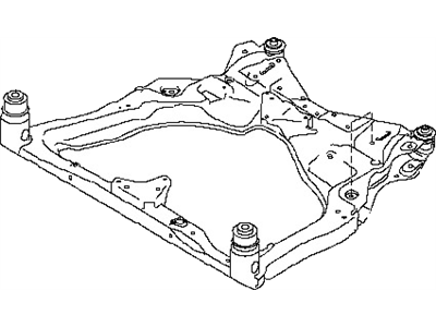 Nissan 54400-3JV1E Member Complete-Front Suspension