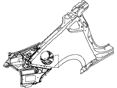 2020 Nissan 370Z Fender - GHA00-6GCMA