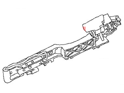 Nissan 80611-9N00A Bracket-Outside Handle,LH