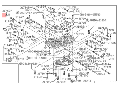 Nissan 31705-15X01 Control Valve Assembly