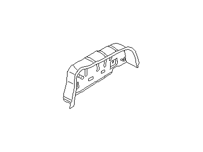 Nissan 76750-EL030 Wheel House-Rear,Inner RH