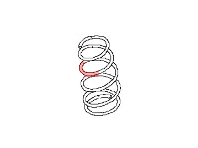 2015 Nissan Altima Coil Springs - 54010-9HS0B