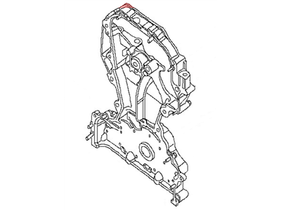 Nissan 13500-JA00A Cover Assy-Front