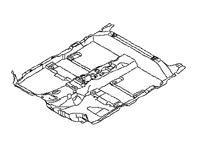 Nissan 74902-1VK2A Carpet Floor