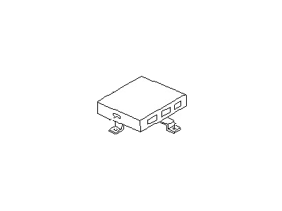 Nissan Hardbody Pickup (D21U) Engine Control Module - 23710-75P24