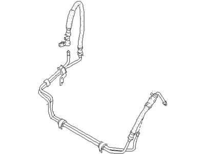 Nissan 49723-86G01 Tube-Power Steering