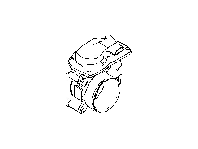 2012 Nissan Cube Throttle Body - 16119-ET00B